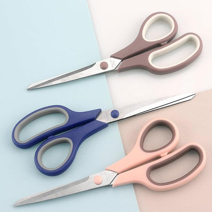 Scissors 8.5 Inch scissors all purpose Bulk Set of 3, Scissors - Image 5