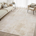 5x7 Area Rugs for Living Room Non Slip Machine Washable Rug Distressed Abstract by Tchdio