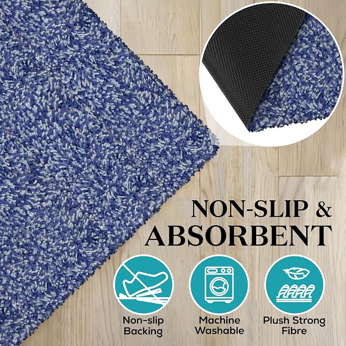 Premium Microfiber Indoor Door Mat – 36"x72" Washable Entry Mat, Waterproof - Image 5