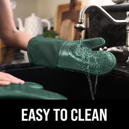 BPA-Free Silicone Oven Mitts Ultra Heat Resistant up to 500°F - Image 6