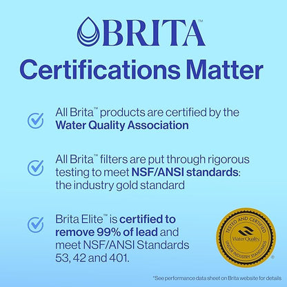 Brita Plus Water Filter, High-Density Replacement Filter - Image 6