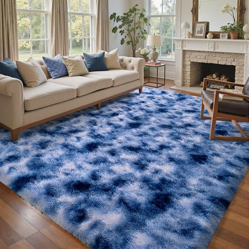 8x10 Ft Extra Large Shag Rugs for Living Room, Ultra Soft Fluffy Furry Area - Image 2