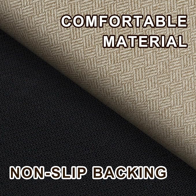 Ultra Thin Door Mat Indoor Entrance 17"x29", Low-Profile Indoor Door Mat - Image 2