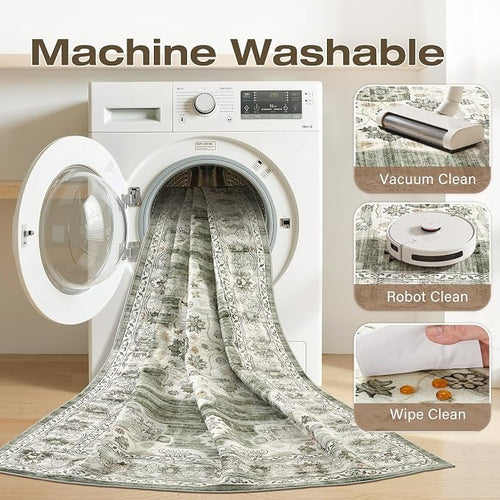 10x14 Washable Area Rug - Image 2