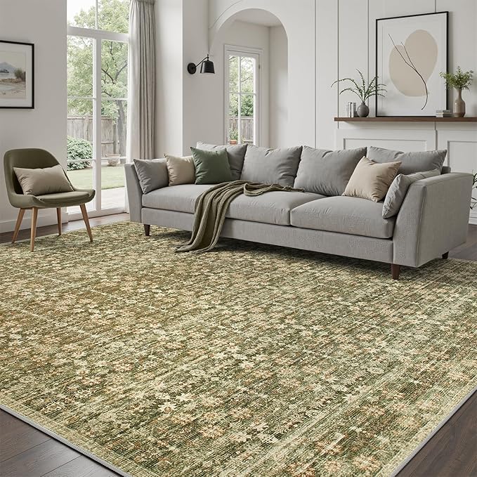DCX 9x12 Neutral Rug, Kid & Pet Friendly - Image 2
