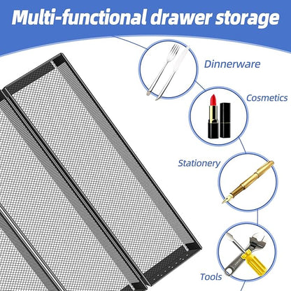 Simple Trending Silverware Drawer Organizer, 8 Pack Utensil Organizer - Image 5