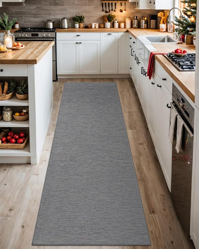 DEXI Hallway Runner Rug 2'x6', Non Slip Rubber Backed Runners Carpet, Ultra - Image 5