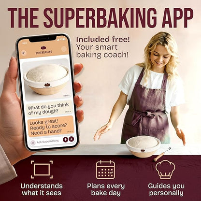 Superbaking Sourdough Starter Kit, Sourdough Bread Baking Supplies, Sourdough - Image 3