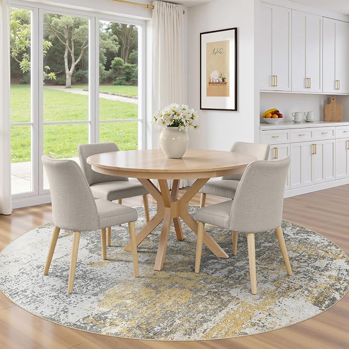 6ft Round Area Rug - Image 4