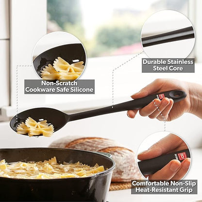DI ORO Silicone Spoons for Cooking - Image 3