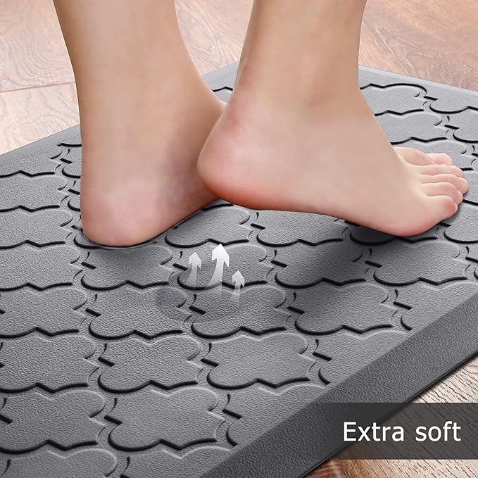 Kitchen Mat Cushioned Anti-Fatigue Floor Mat Water Resistant Non-Skid Kitchen - Image 3
