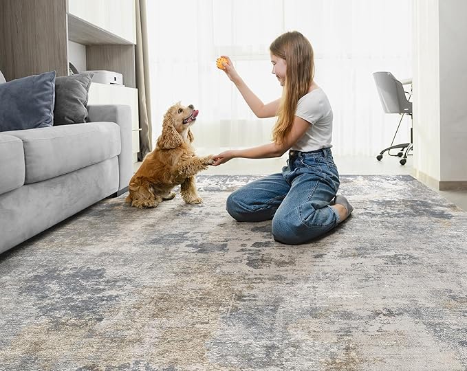 UERMEI 7x9 Area Rug Living Room Rugs - Image 8