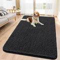 Smiry Dog Door Mat for Muddy Paws 59x35, Absorbent Dirt Trapper, Non-Slip by Smiry