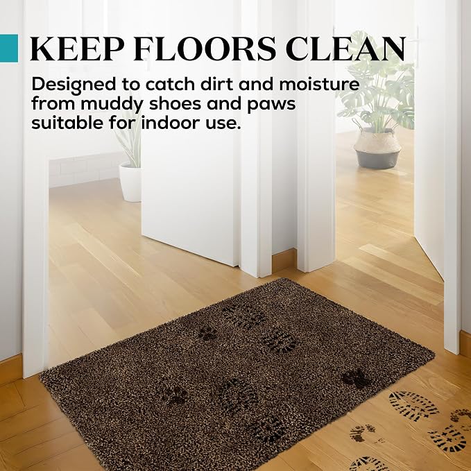 Premium Microfiber Indoor Door Mat – 36"x60" Washable Entry Mat, Waterproof - Image 3