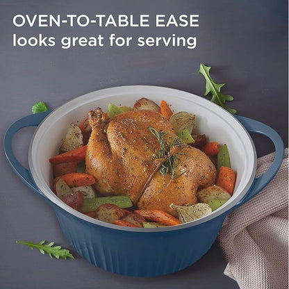 CorningWare QuickHeat 5.5-QT Cast Aluminum Dutch Oven - Image 5