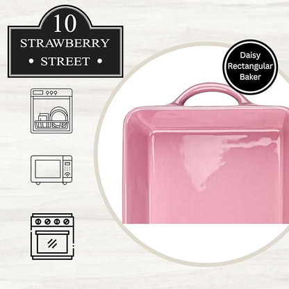 10 Strawberry Street Daisy Rectangular Baker - Image 5
