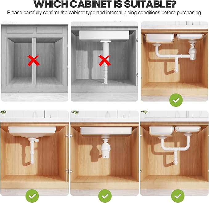 1 Pack-19"-32"W Expandable Under Sink Organizer - Image 3