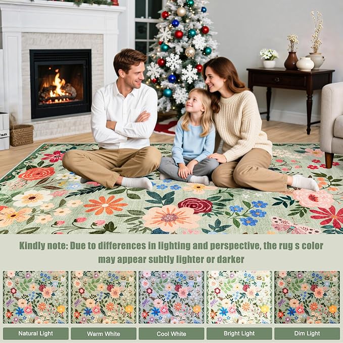 Runner Rug for Entryway: 2.6x10 Kitchen Rugs Non Slip Washable Ultra-Thin Soft - Image 9