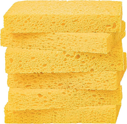 Cellulose Sponges, Heavy Duty Scrub Kitchen Sponge, Clean Tough Messes Without by ARCLIBER