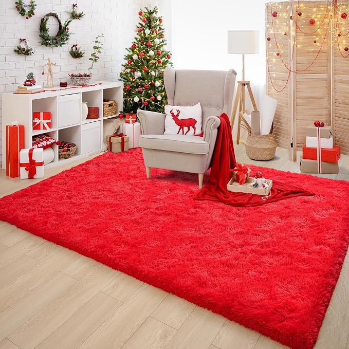 Chicrug Soft Area Rugs for Bedroom Living Room Plush Fluffy Rug 3x5 Feet - Image 8