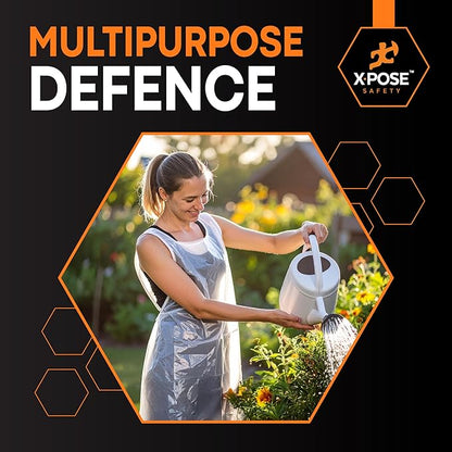Xpose Safety 3000 White Plastic Disposable Aprons - Image 5