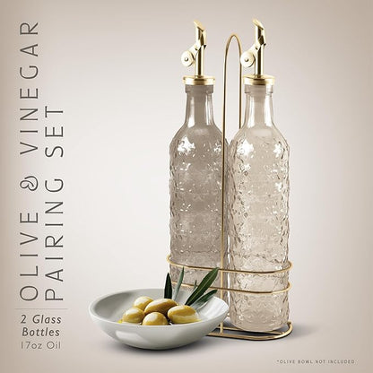 COOK WITH COLOR Glass Olive Oil Bottle Dispenser - Image 2