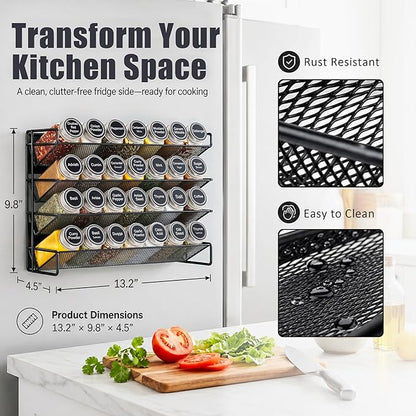 UVIAHOMI Magnetic Spice Rack Organizer - Image 4
