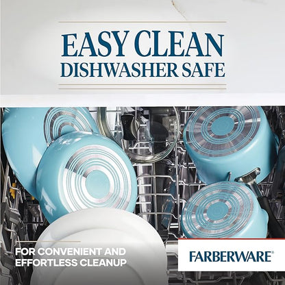 Farberware Cookstart DiamondMax Nonstick Cookware/Pots and Pans Set, Dishwasher - Image 7