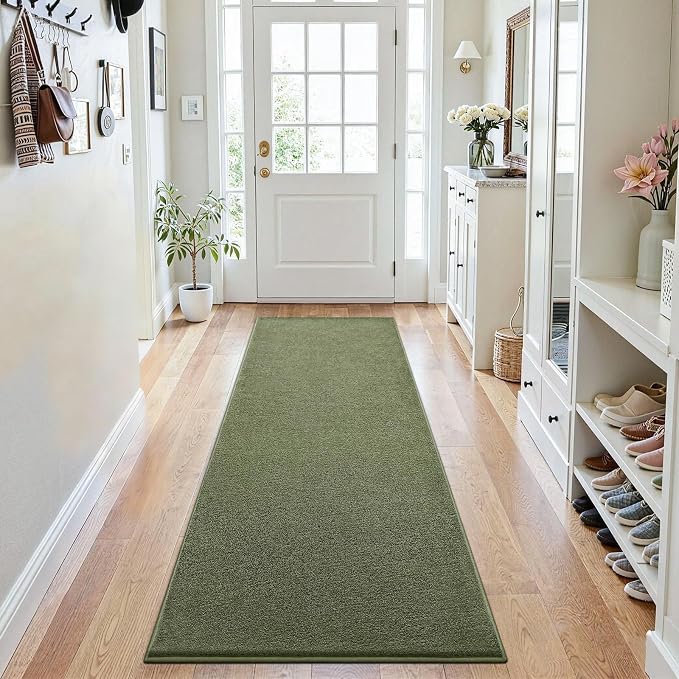 ISEAU 2x6 Runner Rug for Hallway, Soft Memory Foam Carpet - Image 5
