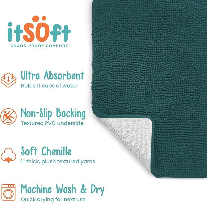 Dog Rugs for Muddy Paws 22x14 | Cleaner Mud Free Floors | Muddy Dogs Mats for - Image 7