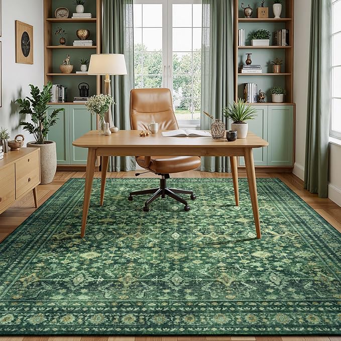 Lessymo 6x9 Washable Area Rug - Image 9
