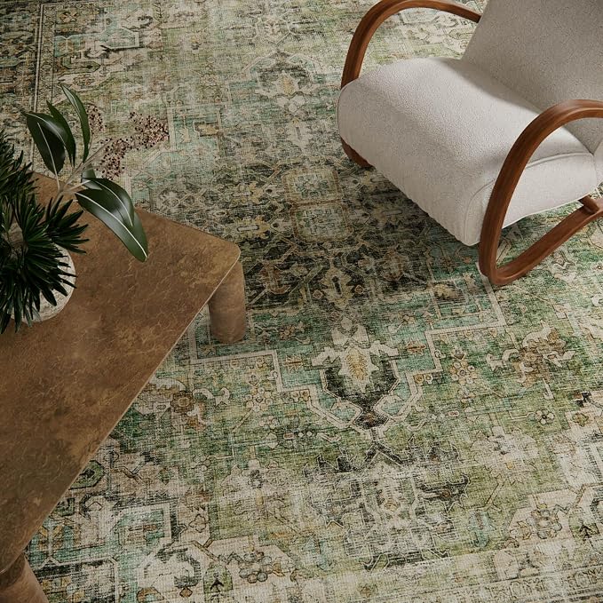Machine Washable Throw Rugs for Entryway: Door Mat Indoor Entrance 4x6 Small - Image 3