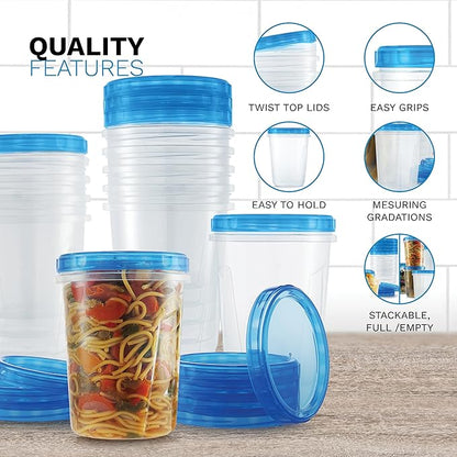 Tafura 6 Pack Leakproof Freezer Containers - Image 5