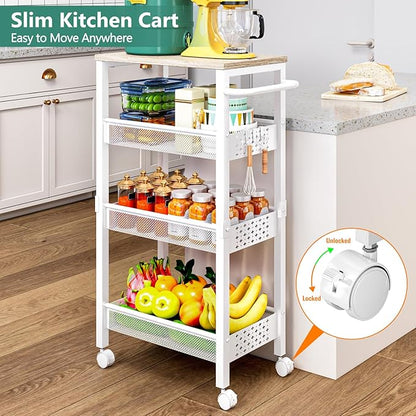 Vivihomety Utility Slim Storage Cart - Image 2