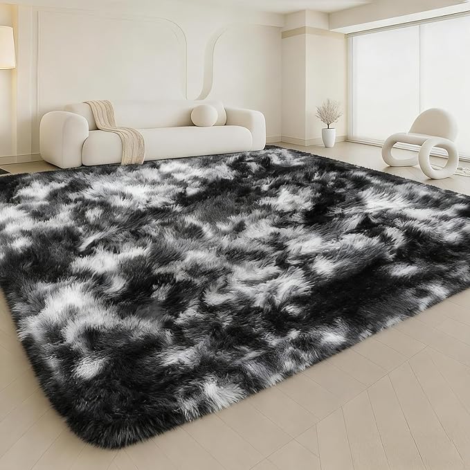 8x10 Area Rugs Living Room, Non-Slip Upgraded Indoor Thick Soft Rug, Modern - Image 3
