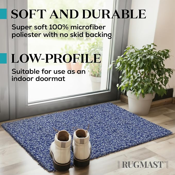 Premium Microfiber Indoor Door Mat – 32"x48" Washable Entry Mat, Waterproof - Image 2