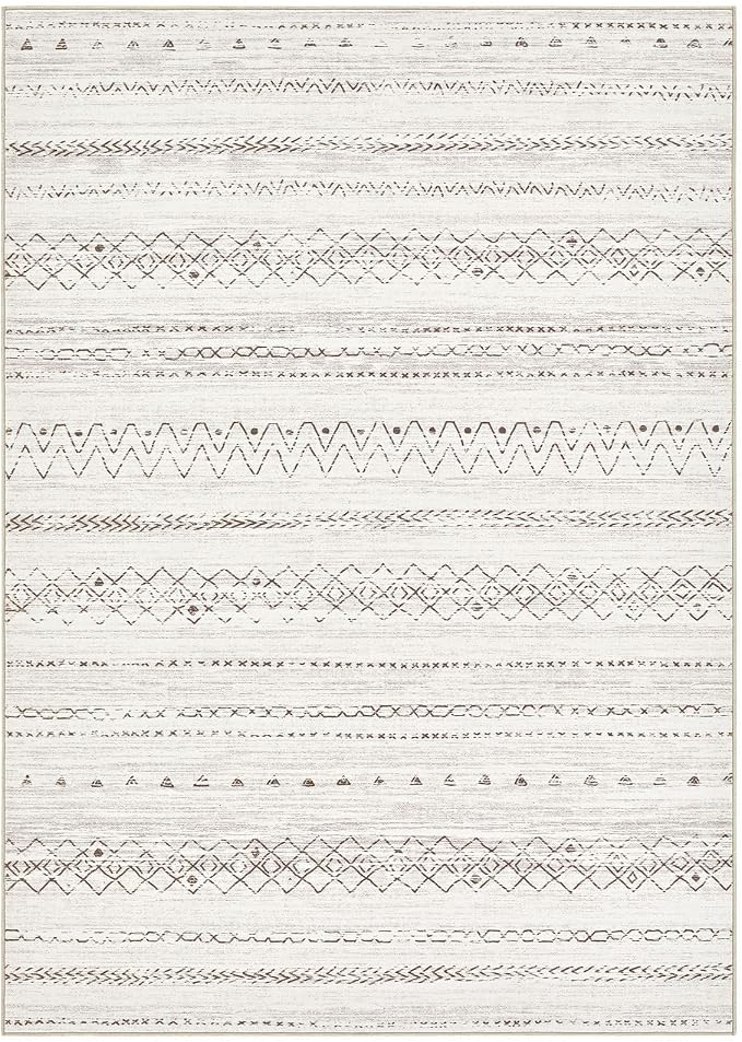cotiled 9x12 Area Rugs Living Room Rug: Washable Boho Rugs - Image 10