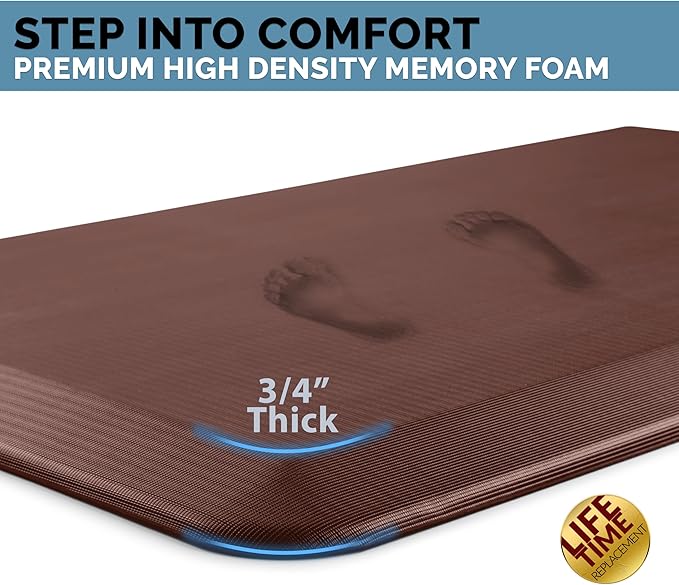 ComfiLife Anti Fatigue Floor Mat – 3/4 Inch Thick Kitchen Mats - Image 2