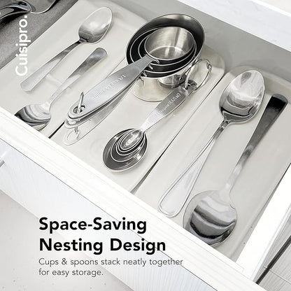 CUISIPRO Odd-Size Measuring Spoon SS 5pc Set - Image 3