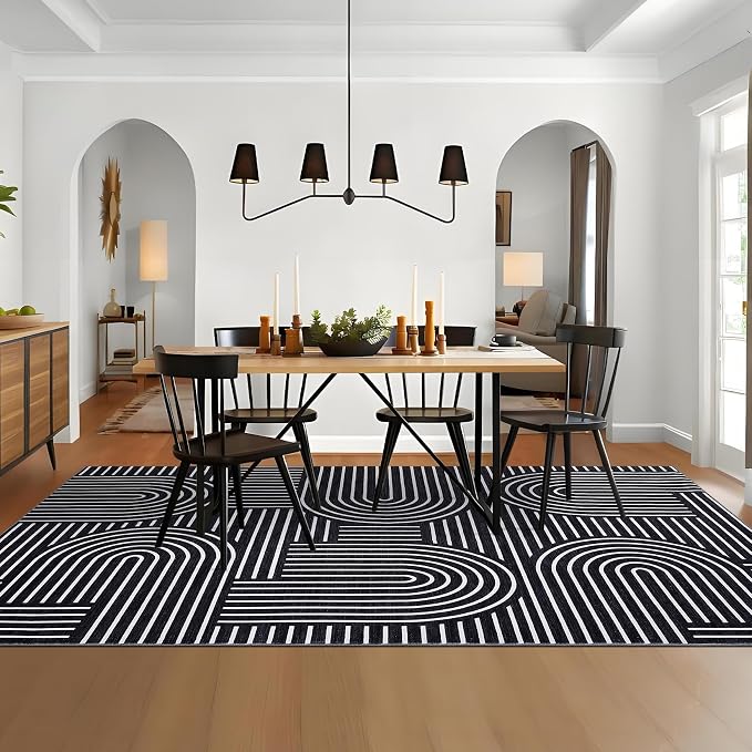 ROYHOME Washable Rug 5x7 Area Rugs - Image 3