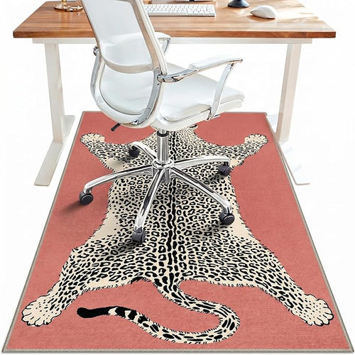 36"x60" Office Chair Mat for Hardwood Tile Floor, Under Desk Carpet Protector by BESBLEE