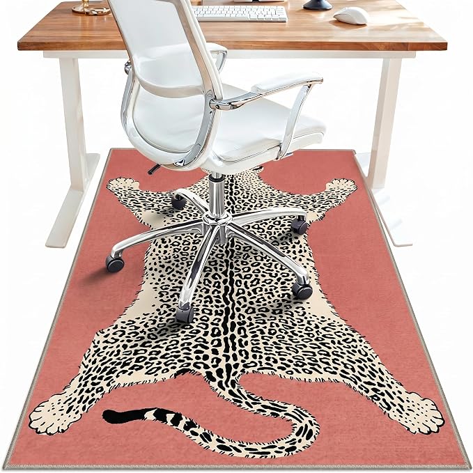 36"x48" Office Chair Mat for Hardwood Tile Floor, Under Desk Carpet Protector by BESBLEE