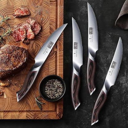 HOSHANHO Steak Knives Set of 6 - Image 8
