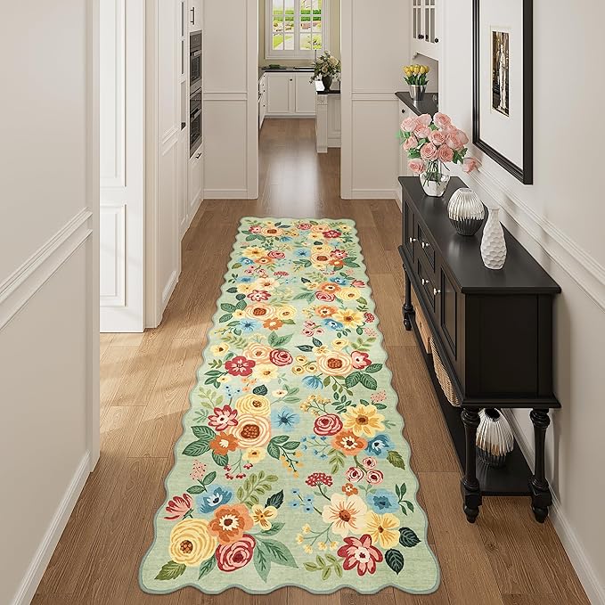 DUKINO 2x6 Runner Rug for Hallway, Washable Kitchen Rug - Image 8