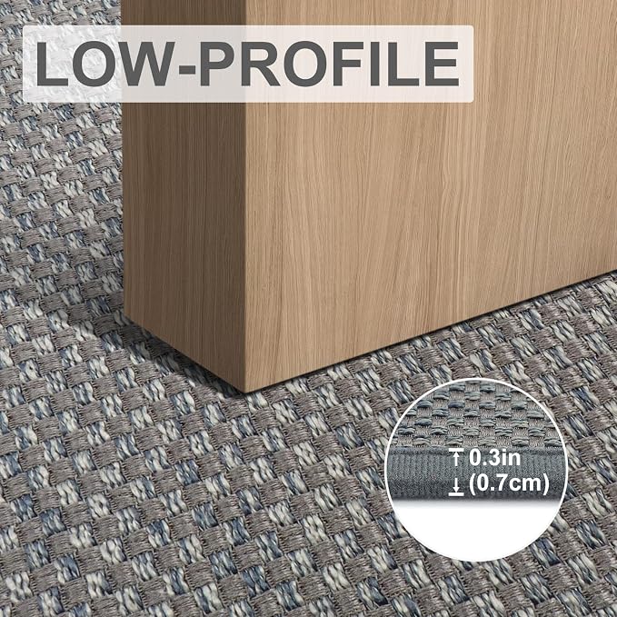 LEKEEPGO Door Mat 32"x47", Non Slip Door Mat Indoor Entrance, Rubber Backing - Image 6