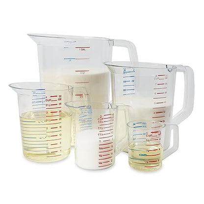 Rubbermaid Commercial Products Bouncer Clear Measuring Cup, 1-Cup /0.25-Quart - Image 4