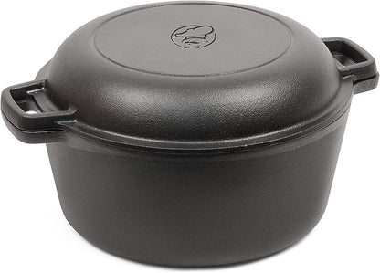 Commercial Chef 2-in-1 5-Qt. Dutch Oven by CommercialChef