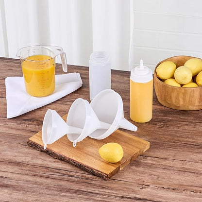 Restaurantware-Met Lux Plastic Funnel Set, 1 Pouring Tool Set - Image 6