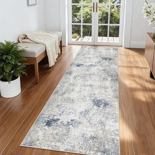 2.6'x8' Hallway Runner Washable Rug by KiginaraArt