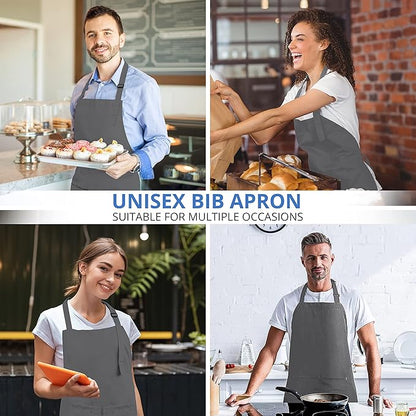 Utopia Kitchen 2 Pack Bib Apron, Adjustable - Image 5